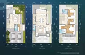 Rumah mewah 3 lantai depan mall Bsd citycluster Eonna lokasi di Tangerang Kota, tersedia melalui melalui situs Olx