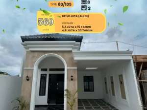 RUMAH MODERN CLUSTER DP MURAH ALL IN DEKAT KAMPUS UNILA PUSAT KOTA BANDAR LAMPUNG lokasi di Bandar Lampung Kota, tersedia melalui melalui situs Olx