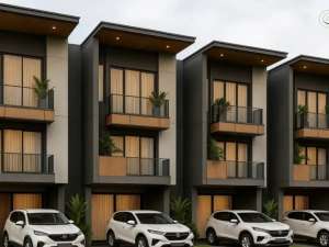 Rumah Premium 3 Lantai Bata Merah SHM Bebas Banjir Pondok Kelapa lokasi di Jakarta Timur, tersedia melalui melalui situs Olx