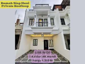 Rumah Siap Huni,Dalam Komplek perumahan Di Ui Depok lokasi di Depok Kota, tersedia melalui melalui situs Olx