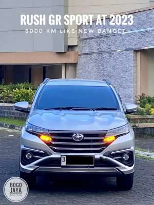 Jual bekas Rush GR Sport At 2023,lokasi di Bandung Kota