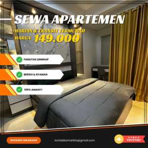 Sewa apartemen HarianTransit Emerald Bintaro Tangsel Termurah lokasi di Tangerang Selatan Kota, tersedia melalui melalui situs Olx