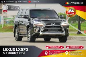 Jual bekas Silent Power Lexus LX570 Luxury Black 2016 Wetgloss New Airsus,lokasi di  
