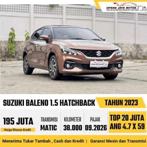 Jual bekas Suzuki Baleno Hatchback AT th 2023 istana jaya motor,lokasi di Jakarta Selatan