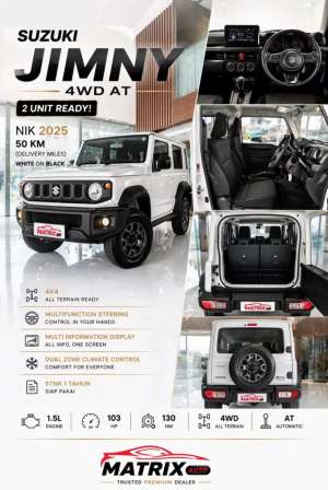 Jual bekas Suzuki jimny 3 DOOR 4x4JIMNY 4WDSuzuki jimny 2025 JIMNY 3 DOOR,lokasi di Jakarta Pusat