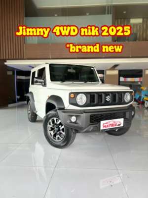 Jual bekas Suzuki Jimny 4WF AT Matic 2026 nik 2025,lokasi di Jakarta Selatan