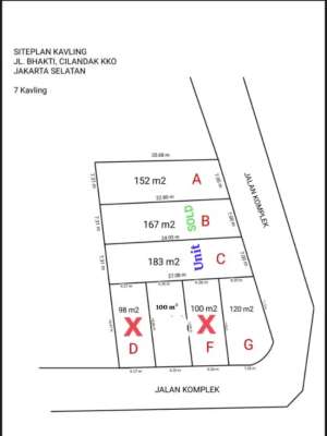 Tanah Kavling Cilandak KKO Jakarta Selatan lokasi di Jakarta Selatan, tersedia melalui melalui situs Olx