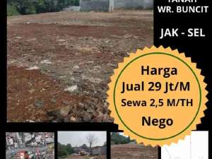 Tanah Kosong Strategis dan Murah di Jakarta Selatan lokasi di Jakarta Selatan, tersedia melalui melalui situs Olx