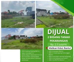 Tanah Strategis Wilayah Bantul Kota lokasi di Bantul Kab., tersedia melalui melalui situs Olx