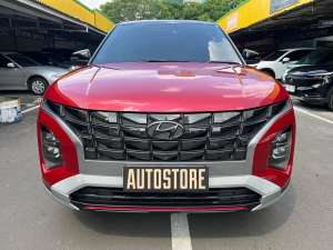Jual bekas TDP 20JT Hyundai Creta Prime IVT 2022 Merah Trend Style 2023 2024,lokasi di  