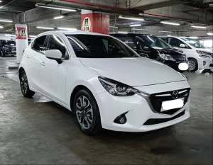 Jual bekas TDP 40 JT LOW KM 124 RBMAZDA 2 R 1.5 SKYACTIV PUTIH 2014,lokasi di  