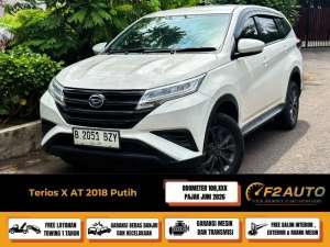 Jual bekas Terios X AT 2018 Putih,lokasi di Jakarta Barat