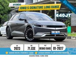 Jual bekas TERMURAH Ioniq 5 Signature Long AT 2023,lokasi di Jakarta Barat