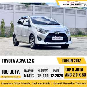 Toyota Agya 2017 lokasi di  , tersedia melalui melalui situs Olx