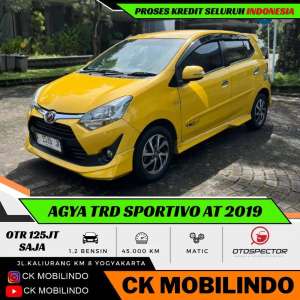 Toyota Agya TRD Sportivo Matic 2019 ISTIMEWA DP Minim Ayla lokasi di  , tersedia melalui melalui situs Olx
