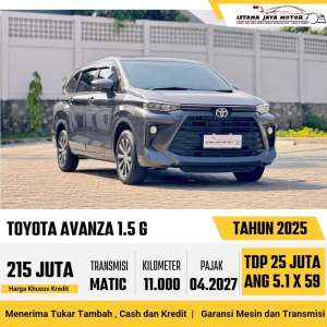 TOYOTA AVANZA 2025 lokasi di  , tersedia melalui melalui situs Olx
