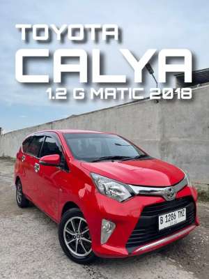 Jual bekas TOYOTA CALYA 1.2 G AT 2018,lokasi di  
