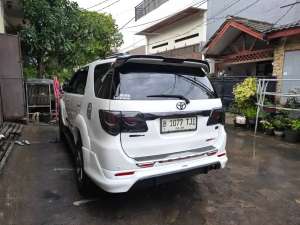 Jual bekas Toyota Fortuner TRD Sportivo VNT Solar Matic AT Tahun 2014 , 2013,lokasi di  