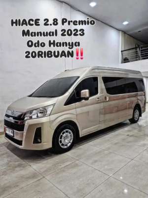 Toyota HIACE 2.8 PREMIO Solar Manual 20232024 toyota hi ace lokasi di  , tersedia melalui melalui situs Olx