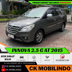 Jual bekas Toyota Kijang Innova G Matic 2015 DP Minim Kredit Murah Rush,lokasi di  