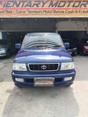 Jual bekas Toyota Kijang Kapsul KF83 1.8 LGX Bensin Manual 2001 Biru Metalik OK,lokasi di  