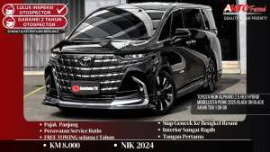 Jual bekas Toyota New Alphard 2.5 HEV Hybrid Modellista NIK 2024,lokasi di  