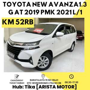 Jual bekas Toyota New Avanza 1.3 G AT 2020 Pmk 2021 Per Orangan L1,lokasi di  