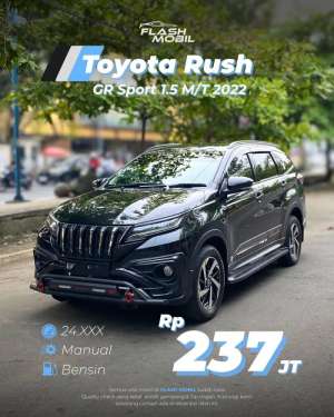 Toyota Rush GR Turbo 1.5 MT 2022 lokasi di  , tersedia melalui melalui situs Olx