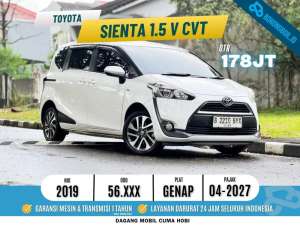 Jual bekas TOYOTA SIENTA V AT 2019,lokasi di  