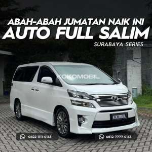 Jual bekas TOYOTA VELLFIRE 2.4 Z AT 2014,lokasi di  