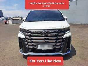Jual bekas Toyota Vellfire Hev Hybrid Executive Lounge 2025,lokasi di  