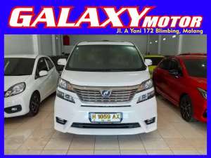 Jual bekas Toyota Vellfire Z 2.4 AT 2011,lokasi di  