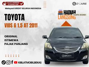 TOYOTA VIOS G 1.5 2011 AUTOMATIC lokasi di  , tersedia melalui melalui situs Olx