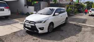 Jual bekas Toyota Yaris TRD Lele 2016 Putih Terawat,lokasi di  