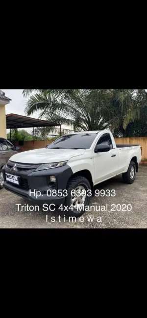 Jual bekas Triton Single Cabin 4x4 Manual 2020,lokasi di Pekanbaru Kota