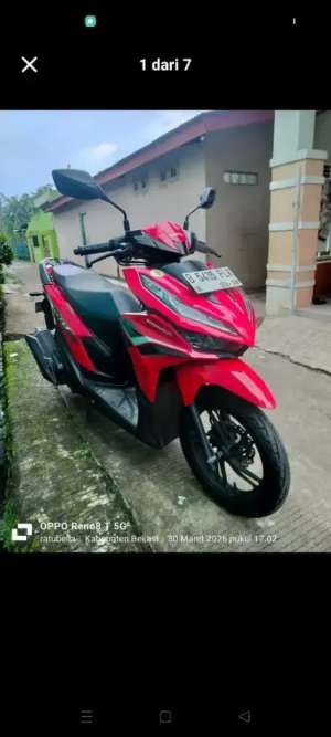 Jual bekas Vario 125 LED New,lokasi di  