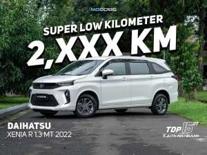 Jual bekas Xenia R 1.3 Manual 2022 - Dp 15jtCash 199jt Nego,lokasi di Jakarta Timur