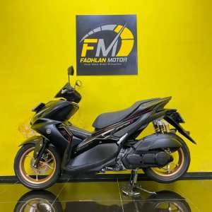 Jual bekas Yamaha Aerox ABS Tahun 2023 Plat Tangerang Full Orisinil Km Low,lokasi di  