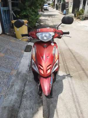 Jual bekas Yamaha Mio 2007 ss lengkap mesin bagus stater tokcer plat Bekasi kota,lokasi di Bekasi Kota