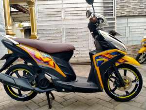 Jual bekas Yamaha Mio m3 125 lengkap motor sehat keterangan detail dibawah,lokasi di  