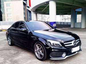 Jual bekas 2018 Mercedes-Benz C200 AMG Line Turbo Charger 300N.m Record Service ATPM Km 40 rb KREDIT TDP 30jt,lokasi di Jakarta DKI