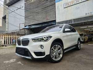 Jual bekas Antik cat ori BMW X 1 sdrive 1.8i panoramic 2019 nik 2018 putih X1 F48,lokasi di Jakarta Timur