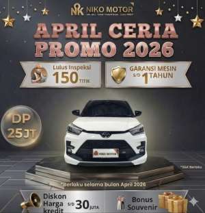 Jual bekas ANTIK KM17RB RAIZE 1.0 TURBO GR TSS 2TONE 2023 AT 20222024,lokasi di Bandung Kota