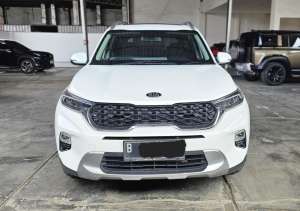Jual bekas Baru 64rban Km Kia Sonet Premier AT Matic 2021 Putih Siap Pakai Gress,lokasi di Jakarta DKI