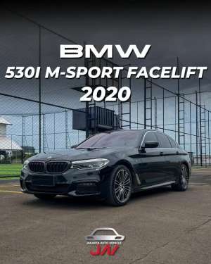 Jual bekas BMW 530i M Sport Facelift 2020LIKE NEWMINT CONDITIONLOW ODO,lokasi di Jakarta Timur