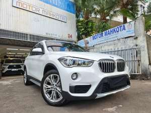Jual bekas BMW X1 Sdrive Xline 1.8i panoramic 2019 nik 2018 putih X 1 white F48,lokasi di Jakarta Selatan