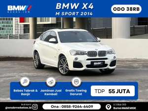 Jual bekas BMW X4 2014 M Sport low odo 38rb335,lokasi di Jakarta Selatan