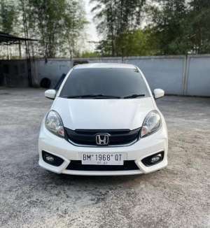 Jual bekas Brio E 1.2 2017 ManuaL Km 96 Ribu Full Set,lokasi di Pekanbaru Kota
