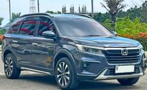 Jual bekas Bs TT BRV Prestige Cvt 2023 matic new honda BR-V non sensing grey abu,lokasi di Jakarta Barat