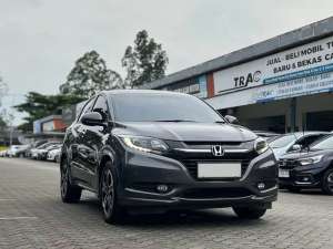 Jual bekas CIAMIKHONDA HRV 1.8 PRESTIGE CVT 2017 ABU,lokasi di Jakarta Timur